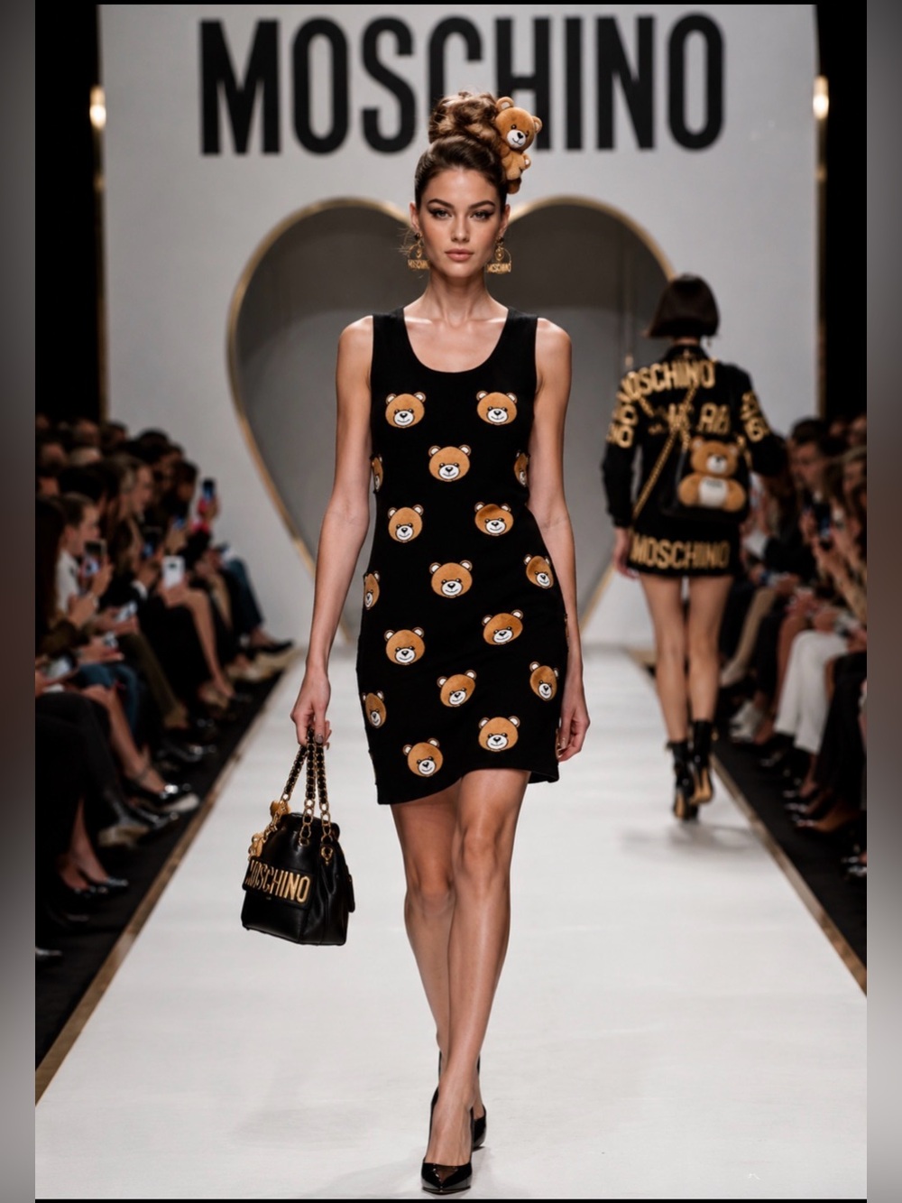 Moschino Couture Teddy Bear Dress